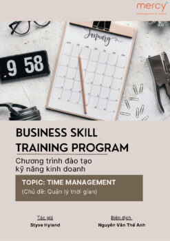 Chương Trình Đào Tạo Kỹ Năng Kinh Doanh: Quản Lý Thời Gian